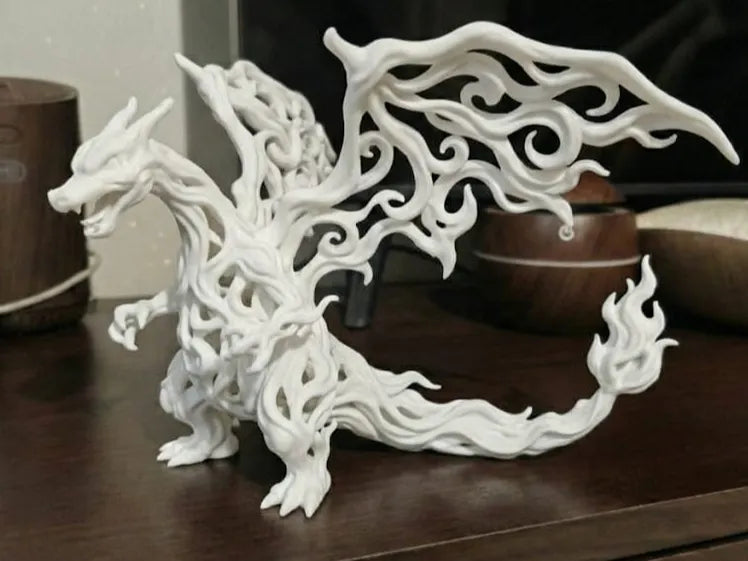 Charizard Elemental: Edición de Arte Voronoi
