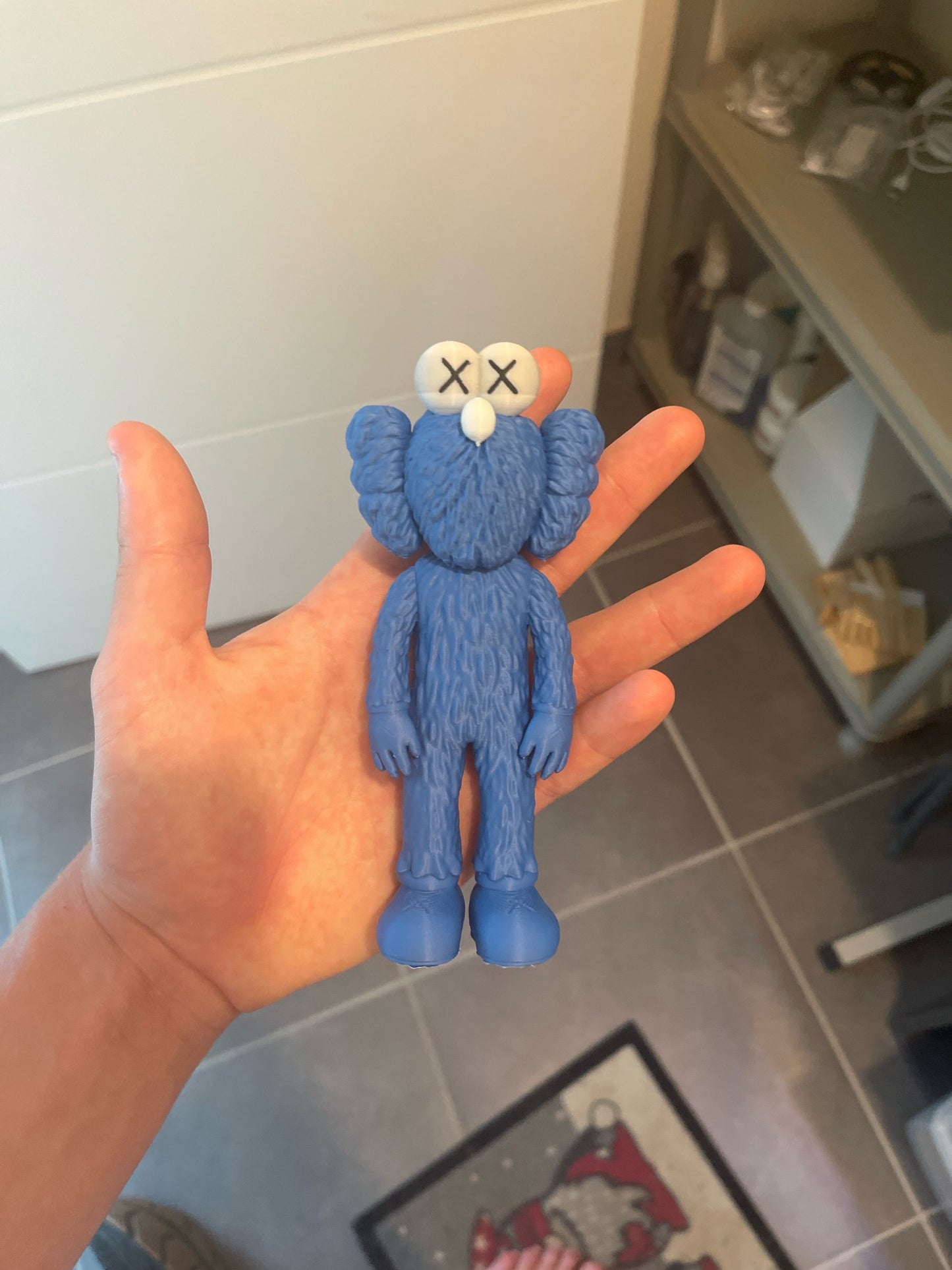 Figura Kaws x BFF Azul