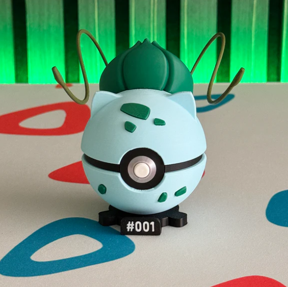 Starter Pack Gen 1 - Pokeballs Coleccionables + Soporte de regalo