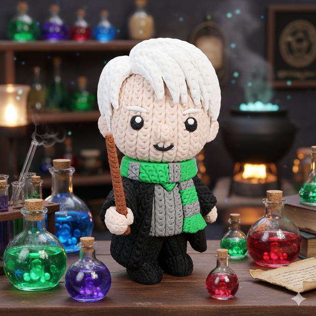 Draco Malfoy - Knitted - Crochet