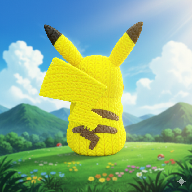 Pikachu - Knitted - Crochet