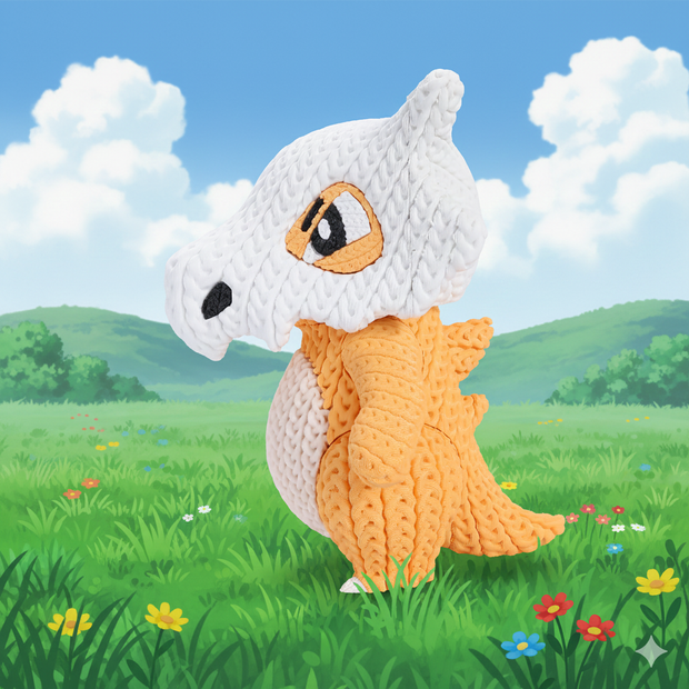 Cubone - Knitted - Crochet