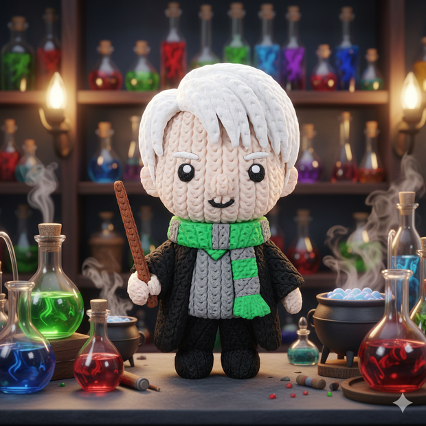 Draco Malfoy - Knitted - Crochet