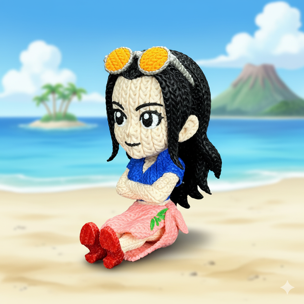 Nico Robin - Knitted - Crochet