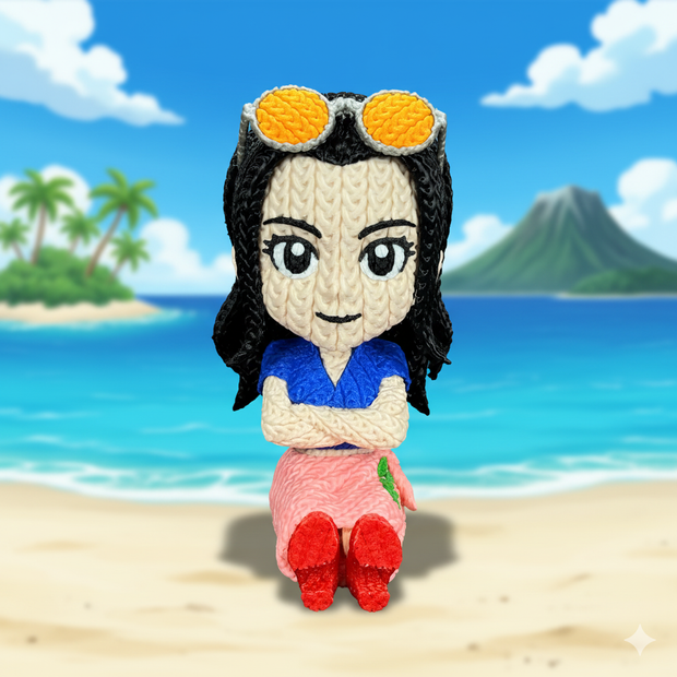 Nico Robin - Knitted - Crochet