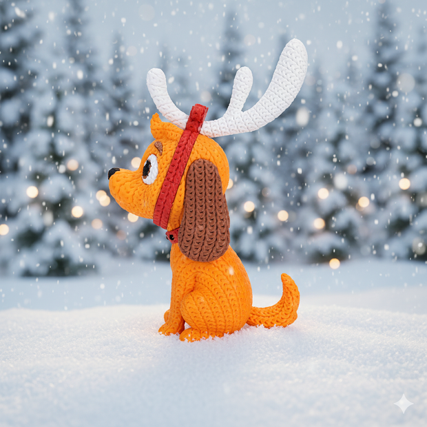 Max - The Grinch’s Dog - Knitted