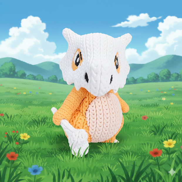 Cubone - Knitted - Crochet