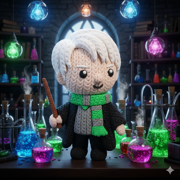 Draco Malfoy - Knitted - Crochet