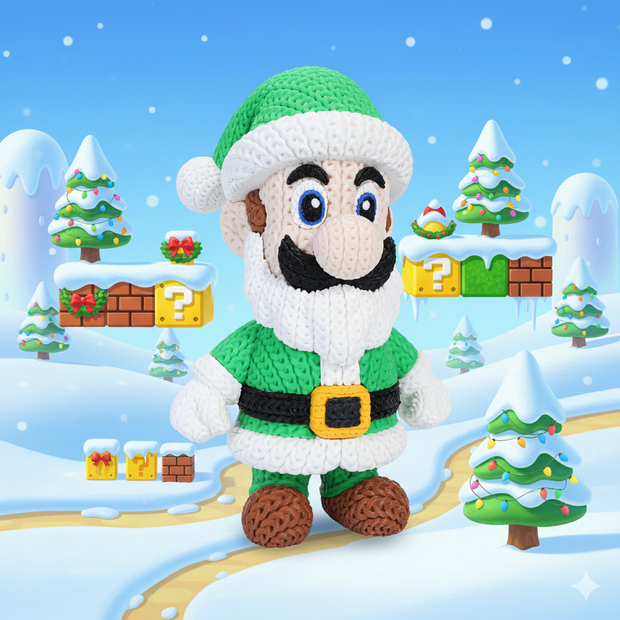 Santa Luigi - Knitted