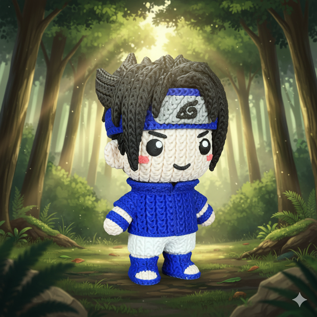 Sasuke - Knitted - Crochet