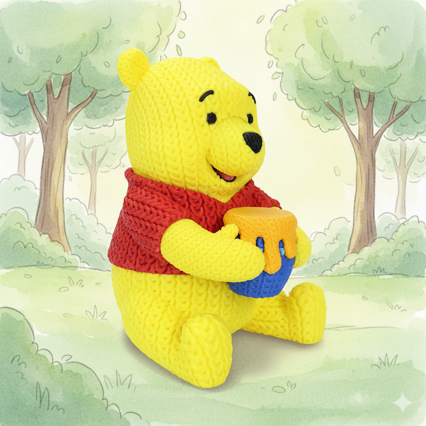 Winnie the Pooh - Knitted
