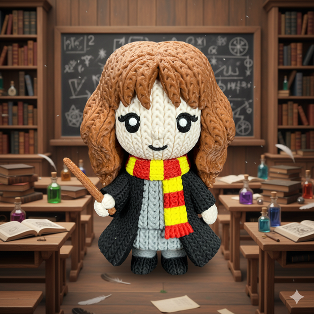 Hermione Granger - Knitted - Crochet