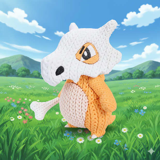 Cubone - Knitted - Crochet