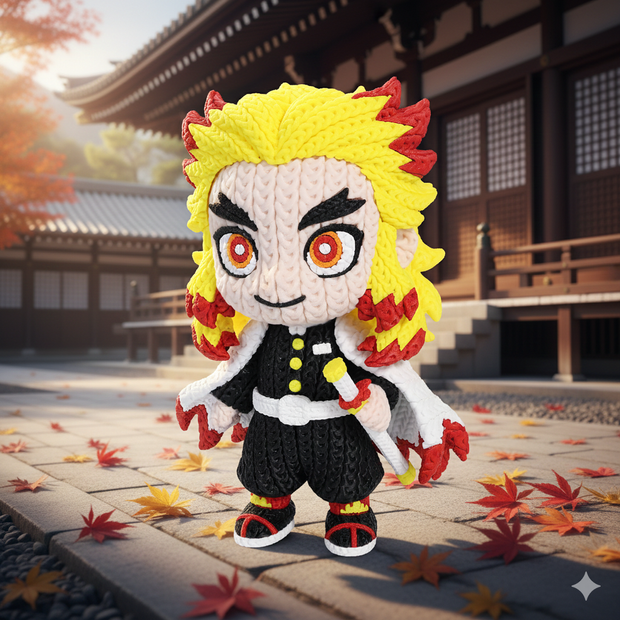 Rengoku - Knitted - Crochet