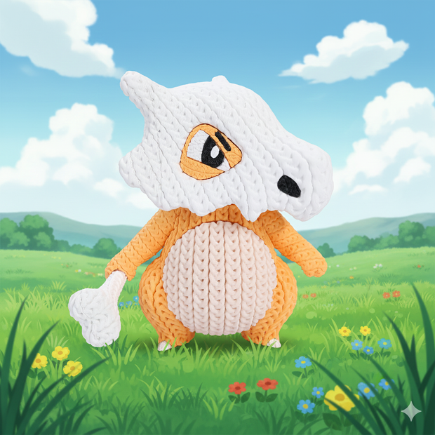 Cubone - Knitted - Crochet
