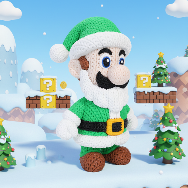Santa Luigi - Knitted