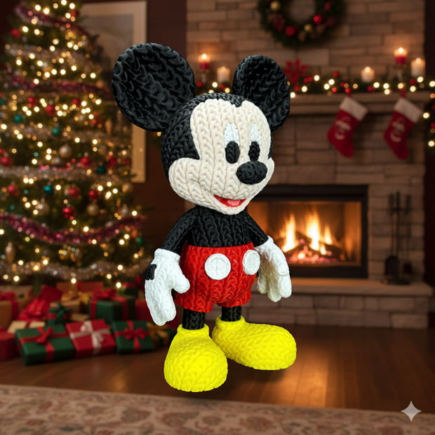 Mickey - Knitted - Crochet