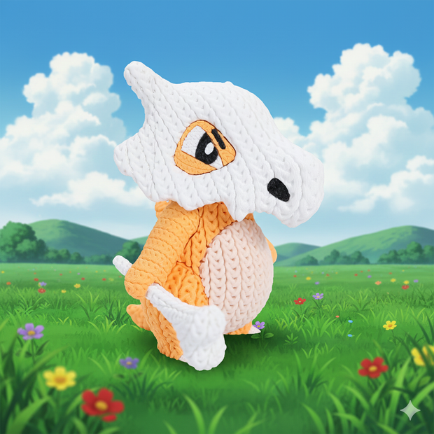 Cubone - Knitted - Crochet