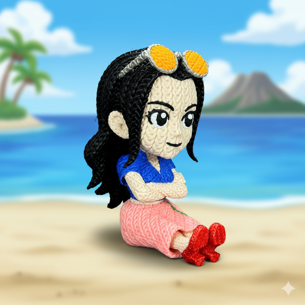 Nico Robin - Knitted - Crochet