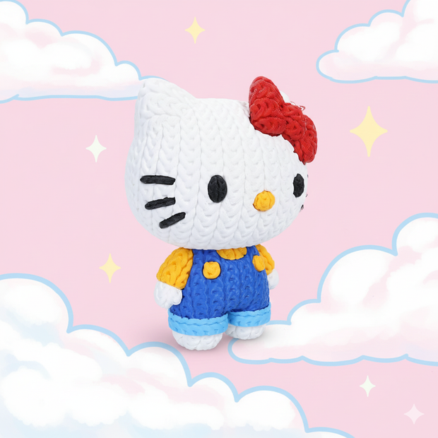 Hello Kitty - Knitted - Crochet
