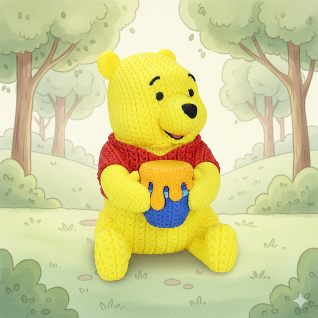 Winnie the Pooh - Knitted