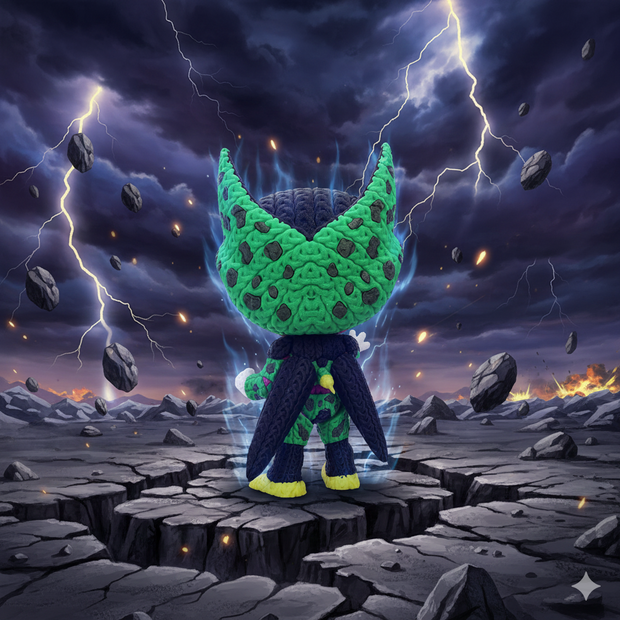 Cell - Knitted - Crochet