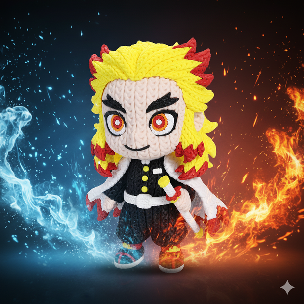 Rengoku - Knitted - Crochet