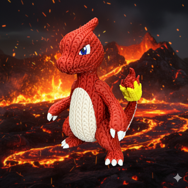 Charmeleon - Knitted - Crochet