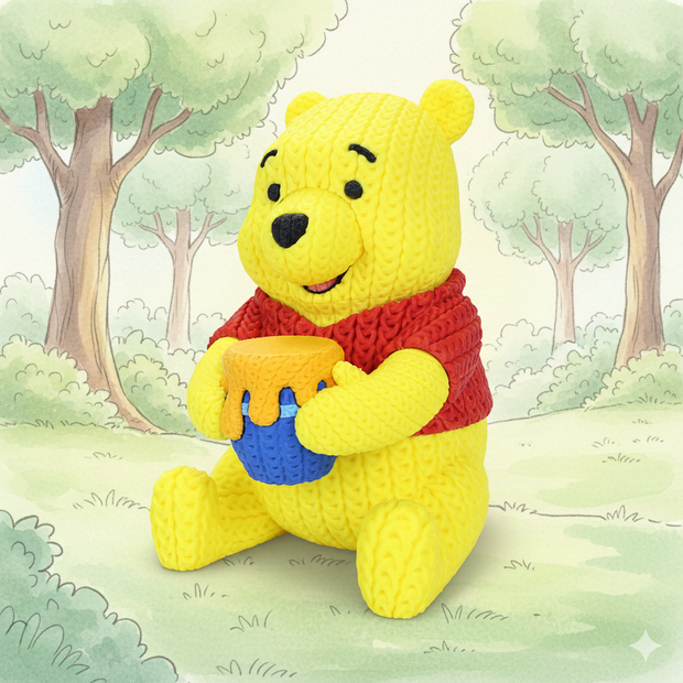 Winnie the Pooh - Knitted
