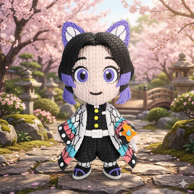 Shinobu - Knitted - Crochet