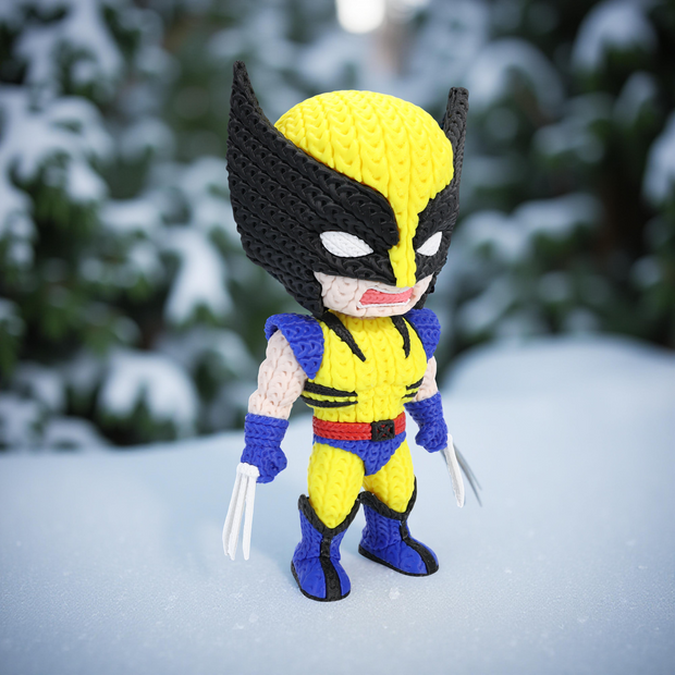 Wolverine - Knitted - Crochet