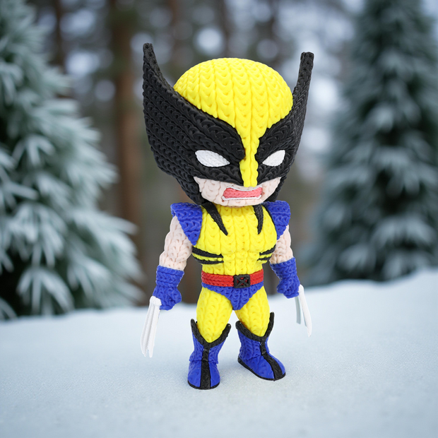 Wolverine - Knitted - Crochet
