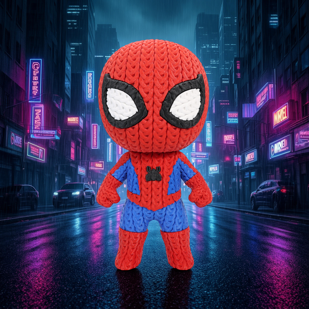 Spider Man - Knitted - Crochet