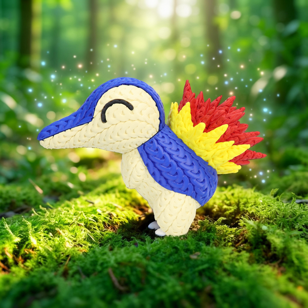 Pokemon Cyndaquil - Knitted - Crochet