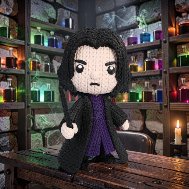 Severus Snape - Knitted - Crochet