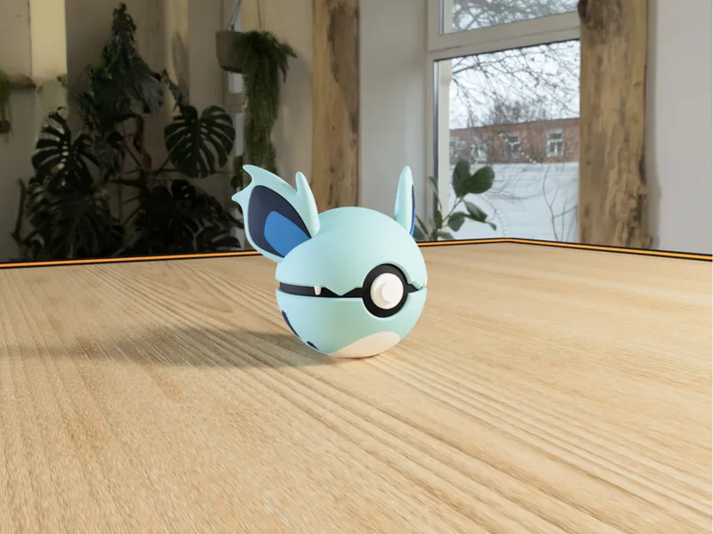#0030 Nidorina Pokéball 3D | Decoración Pokémon