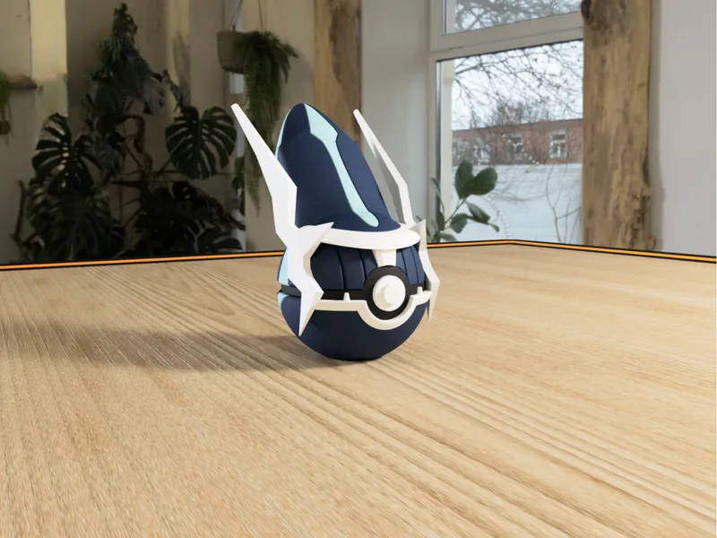 #0483 Dialga Pokéball 3D | Decoración Pokémon