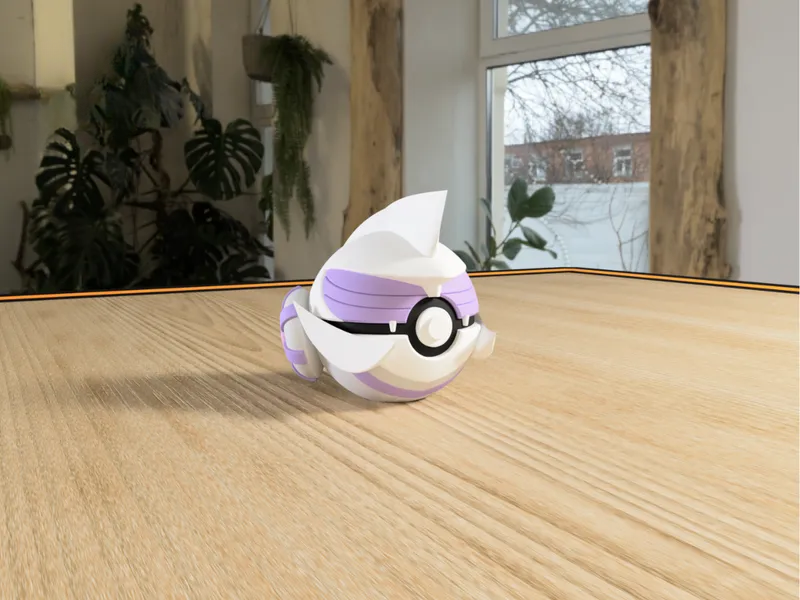 #0484 Palkia Pokéball 3D | Decoración Pokémon