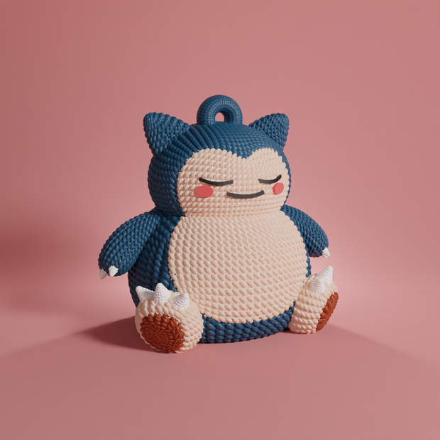 Pokemon Snorlax Crochet Knitted