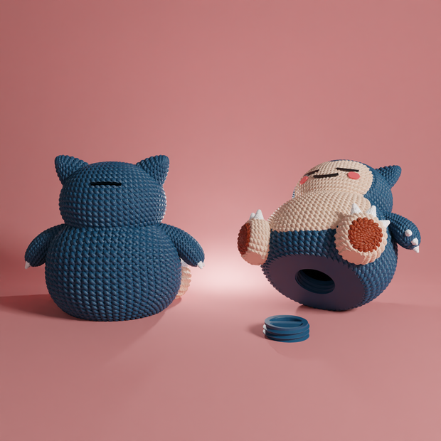 Pokemon Snorlax Crochet Knitted