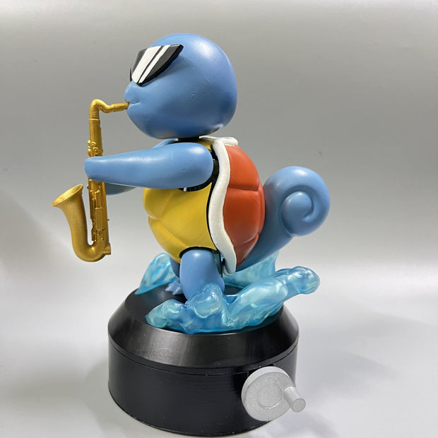 Pokemon Squirtle Saxophone Articulated flexible