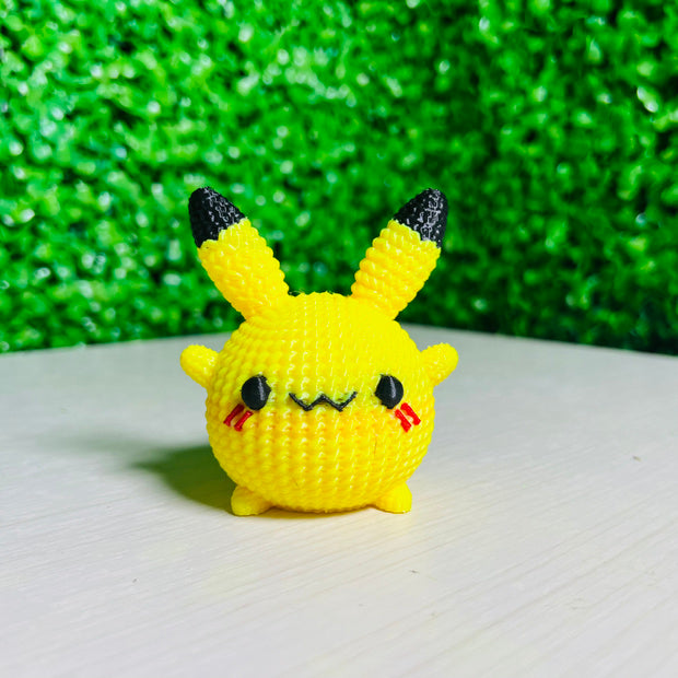 Cute Pikachu Crochet Knitted - Keychain & Piggy bank