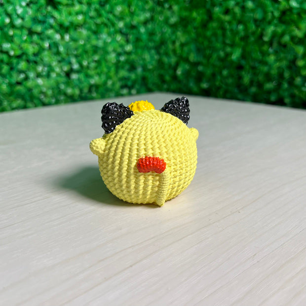 Pokemon Meowth Crochet Knitted - STL & 3mf Multicolor