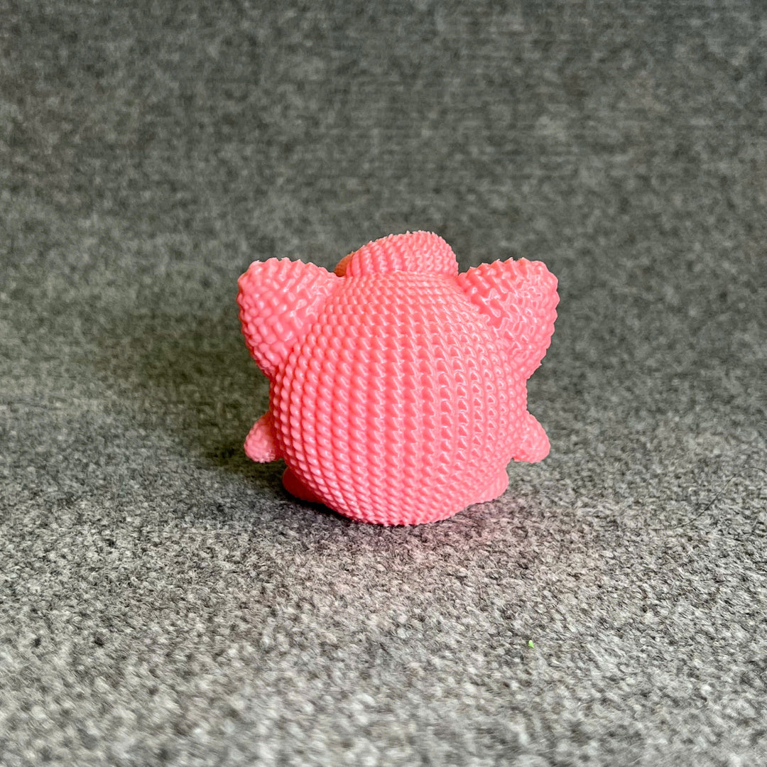 Pokemon Jigglypuff Crochet - Knitted - STL & 3mf Multicolor