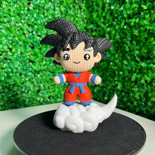 Dragon Ball Goku Knitted - Crochet