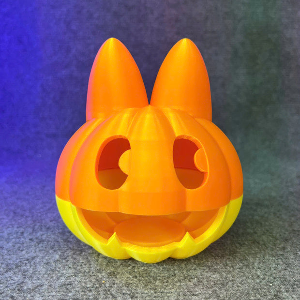 Halloween Pumpkin Snorlax and Munchlax - Pokemon Pumpkin