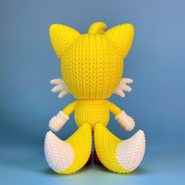 Sonic Tails Crochet - Knitted