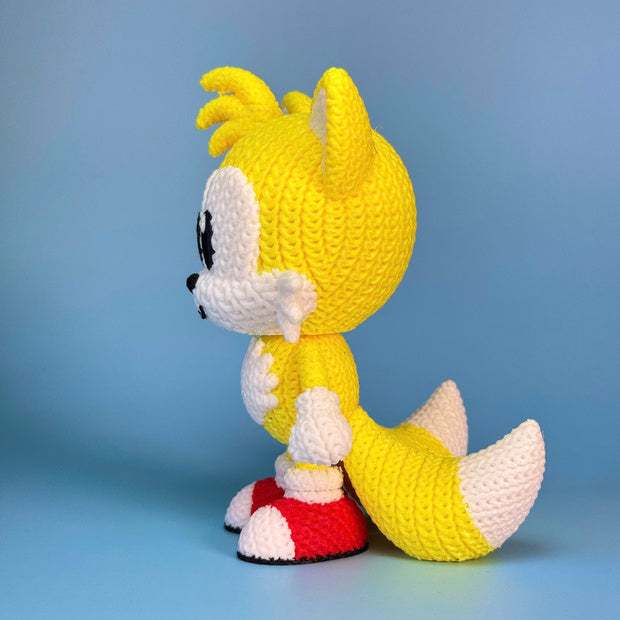 Sonic Tails Crochet - Knitted