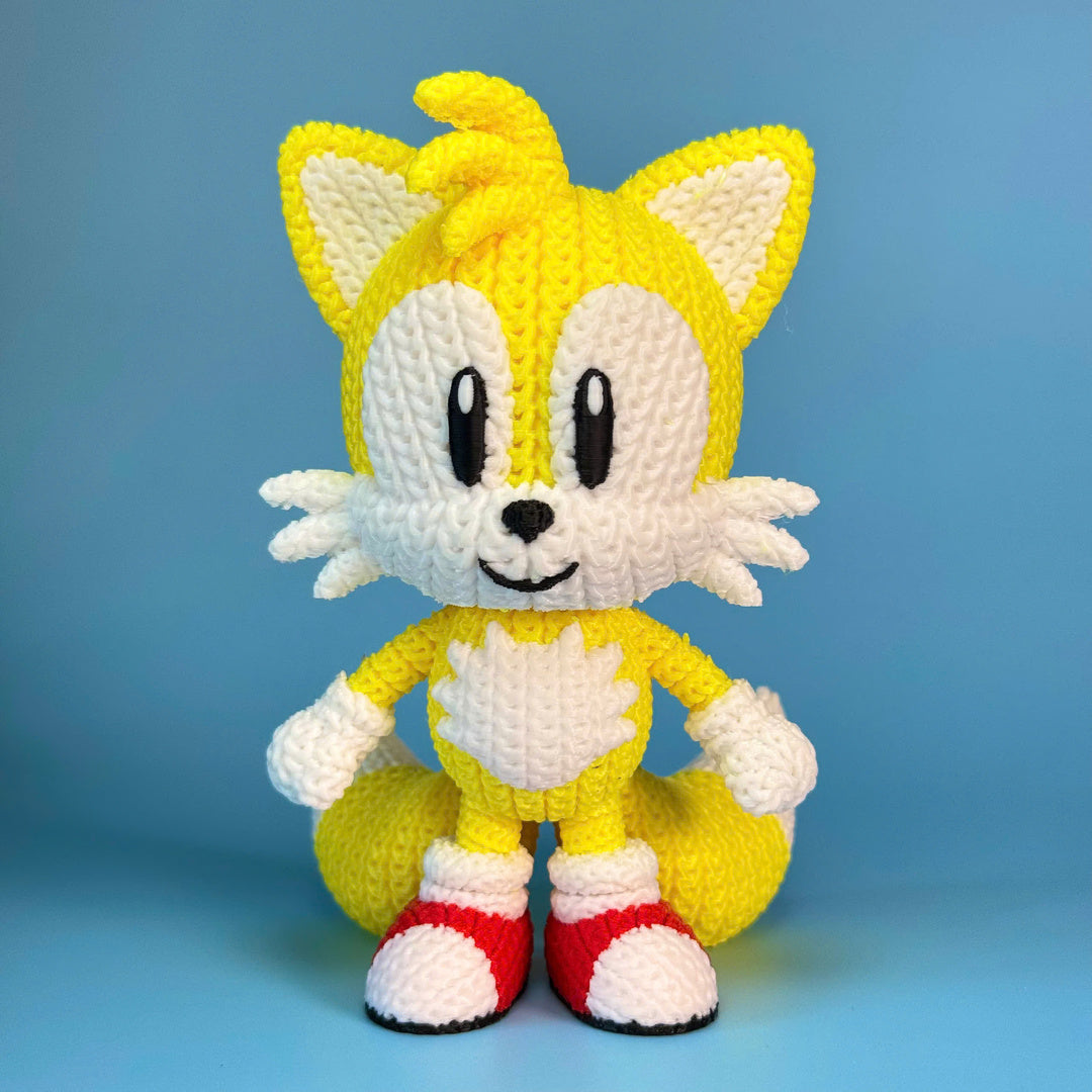 Sonic Tails Crochet - Knitted