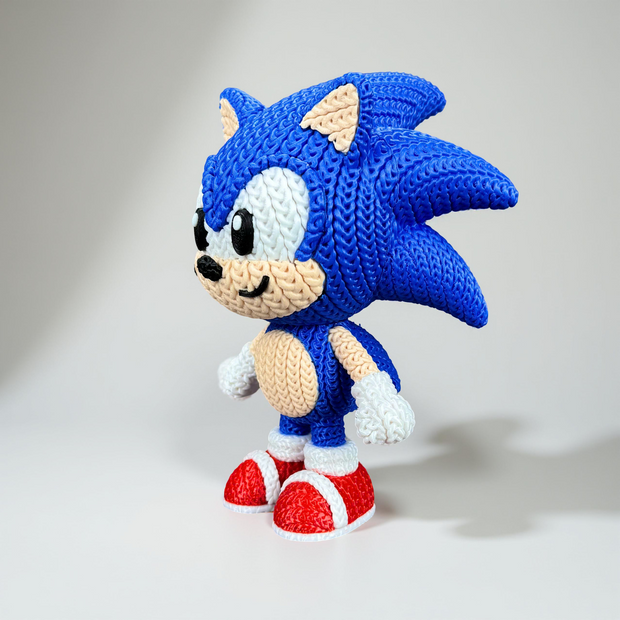 Sonic Knitted - Crochet